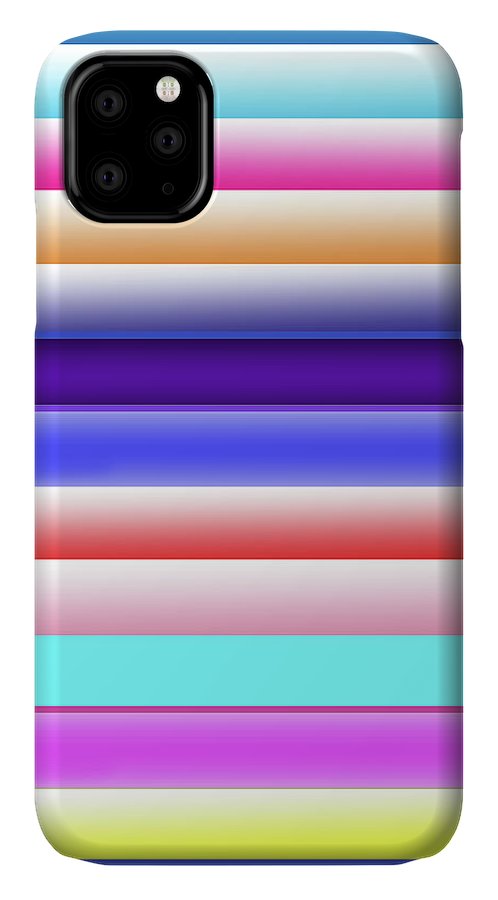 Cotton Candy Stripes - Phone Case