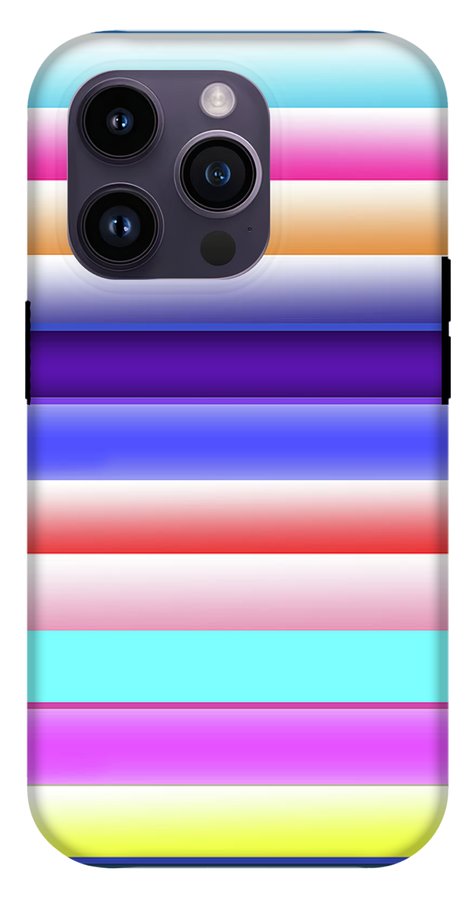 Cotton Candy Stripes - Phone Case