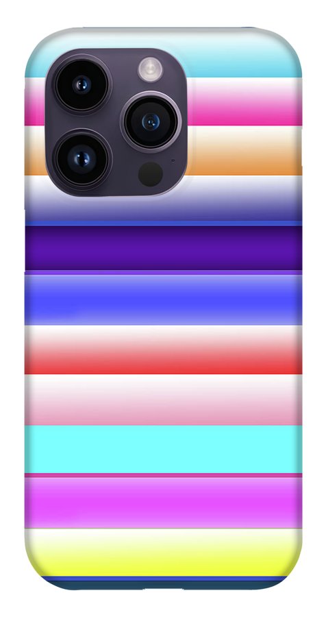 Cotton Candy Stripes - Phone Case