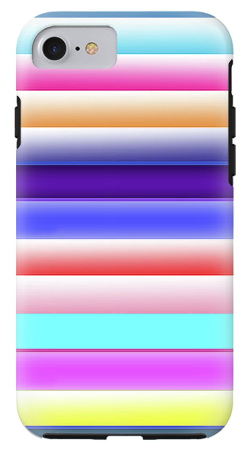 Cotton Candy Stripes - Phone Case