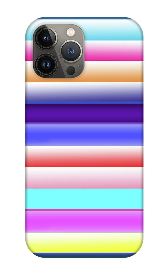 Cotton Candy Stripes - Phone Case