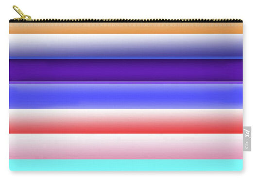 Cotton Candy Stripes - Carry-All Pouch
