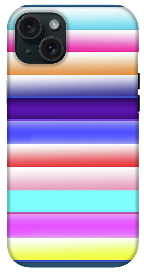 Cotton Candy Stripes - Phone Case