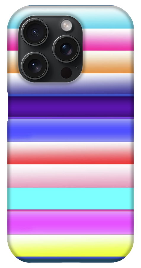 Cotton Candy Stripes - Phone Case