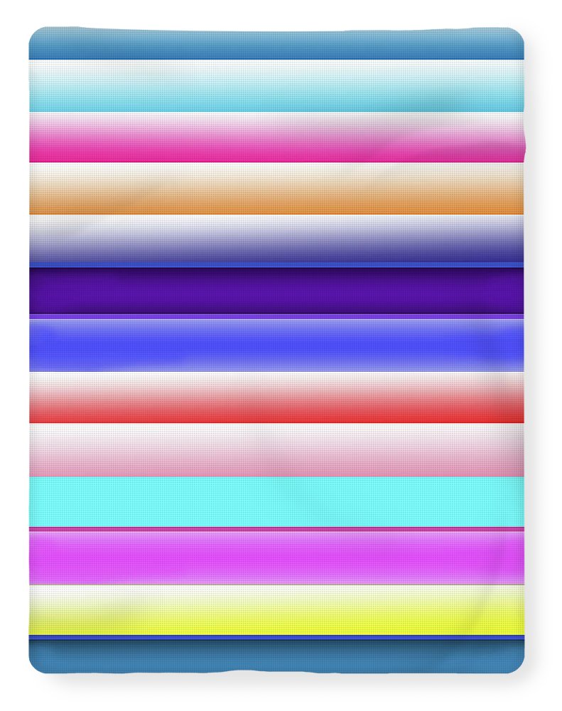 Cotton Candy Stripes - Blanket
