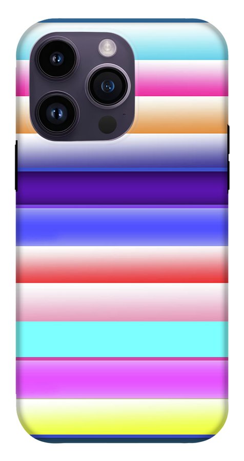 Cotton Candy Stripes - Phone Case