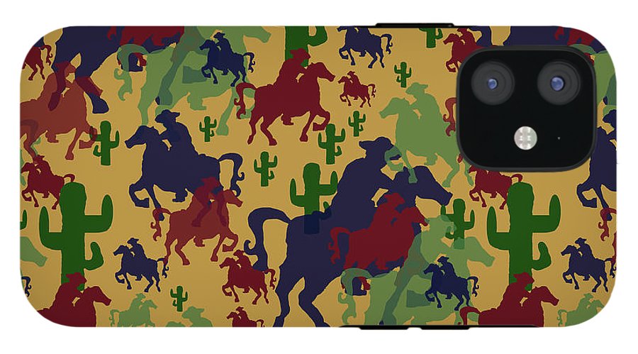 Cowboys Pattern - Phone Case