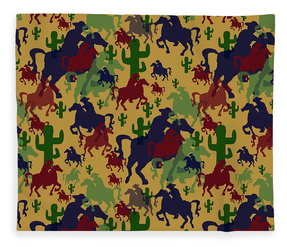 Cowboys Pattern - Blanket