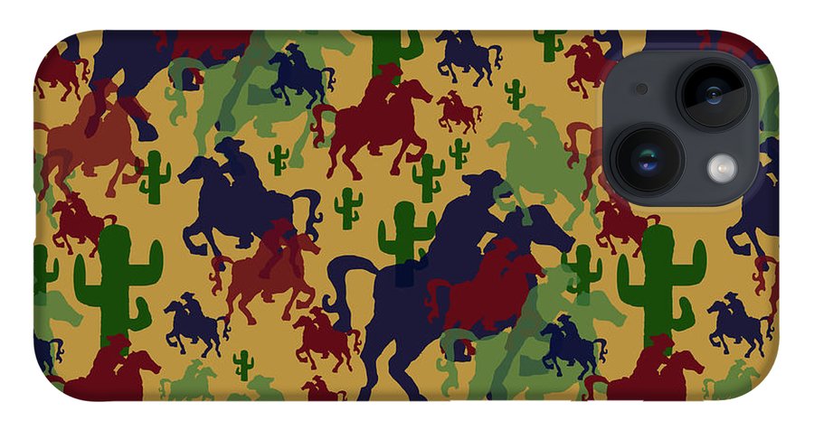 Cowboys Pattern - Phone Case