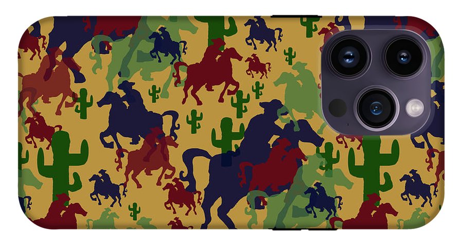 Cowboys Pattern - Phone Case
