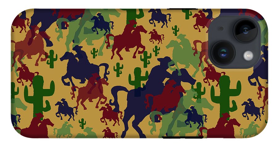 Cowboys Pattern - Phone Case