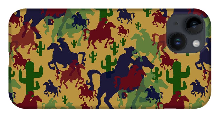 Cowboys Pattern - Phone Case