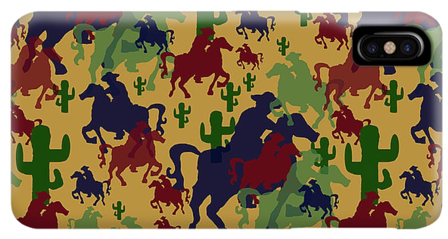 Cowboys Pattern - Phone Case