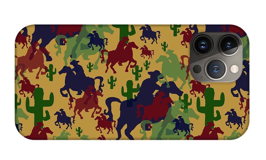 Cowboys Pattern - Phone Case