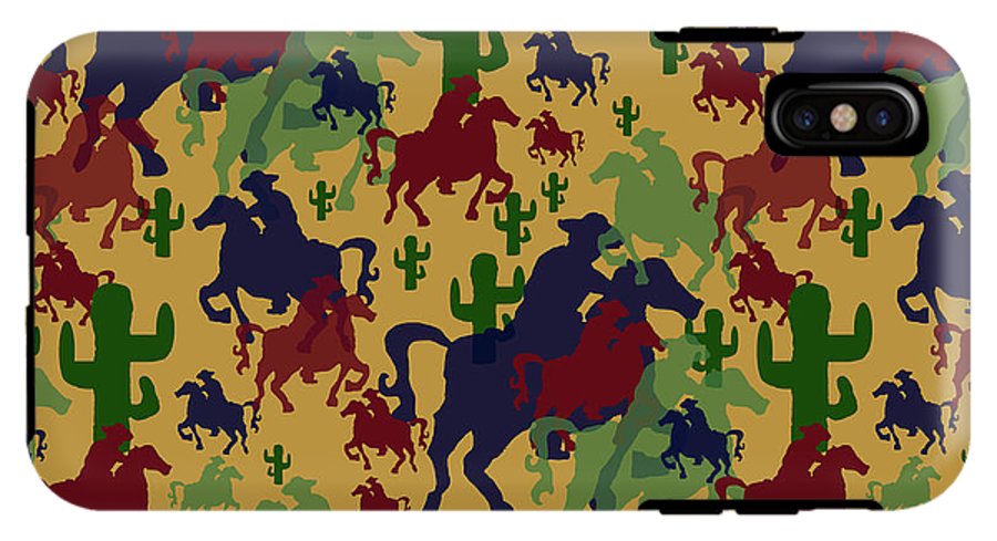 Cowboys Pattern - Phone Case