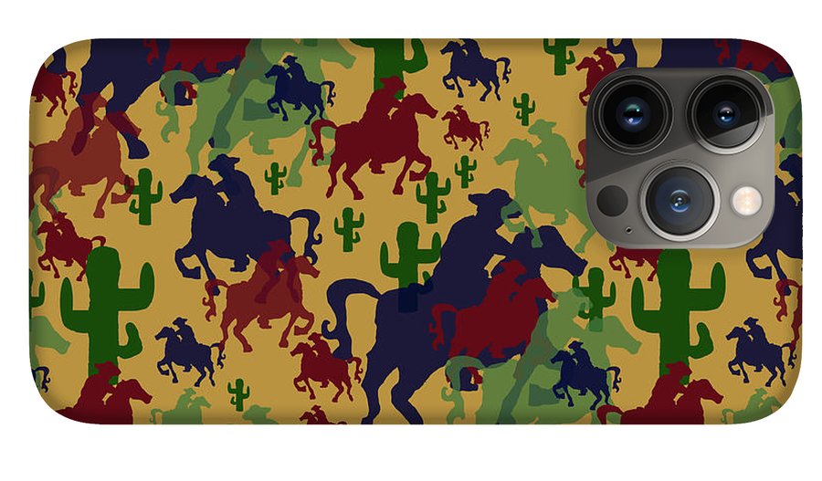 Cowboys Pattern - Phone Case