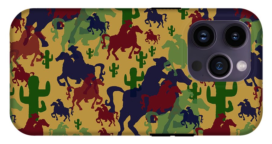 Cowboys Pattern - Phone Case