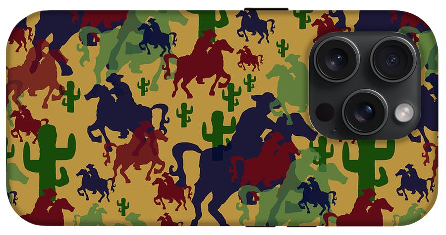 Cowboys Pattern - Phone Case