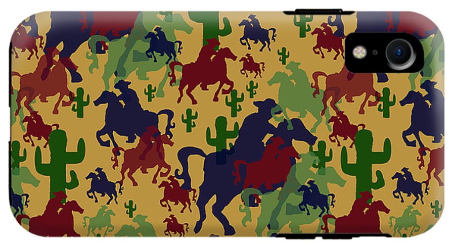 Cowboys Pattern - Phone Case