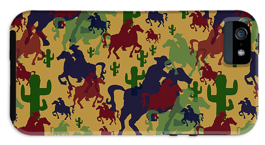 Cowboys Pattern - Phone Case