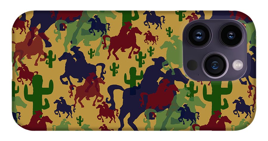 Cowboys Pattern - Phone Case