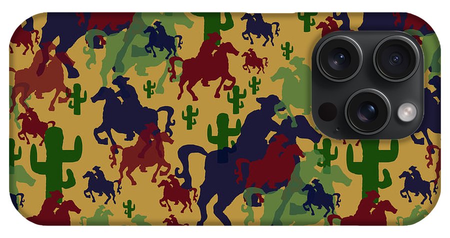 Cowboys Pattern - Phone Case