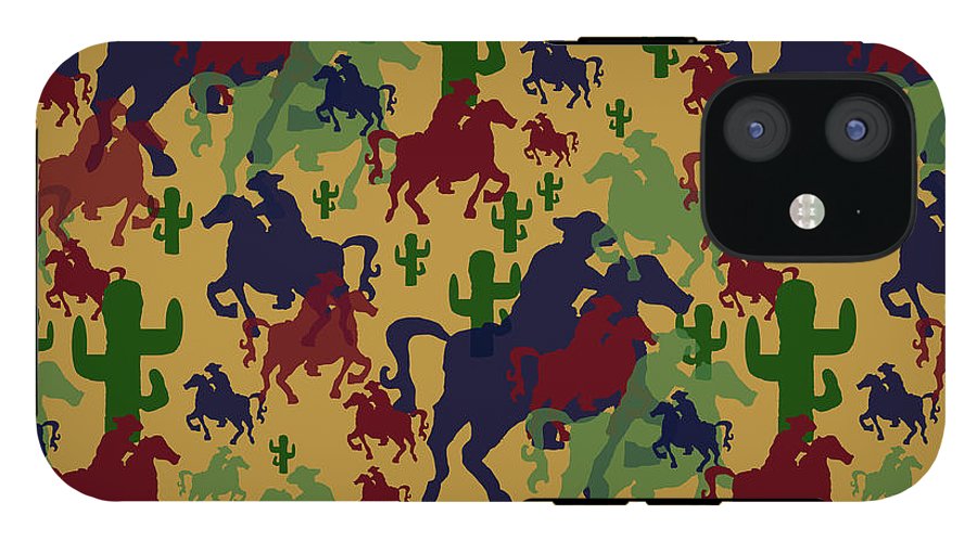Cowboys Pattern - Phone Case