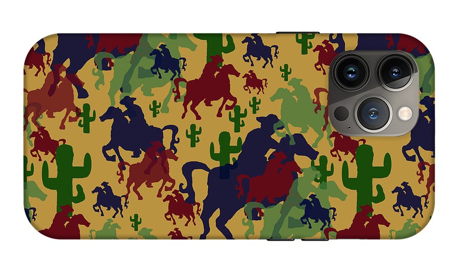 Cowboys Pattern - Phone Case