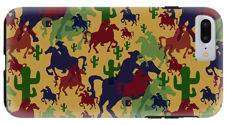 Cowboys Pattern - Phone Case