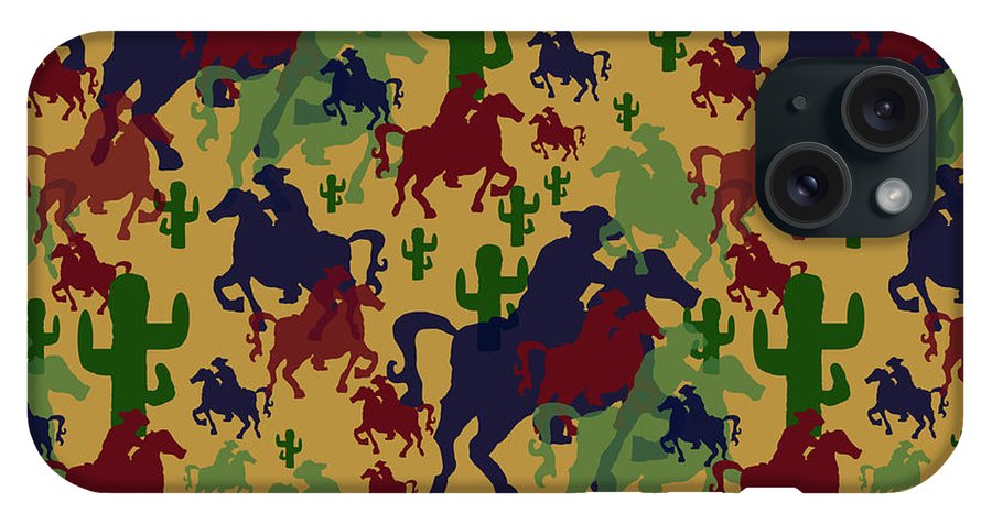 Cowboys Pattern - Phone Case