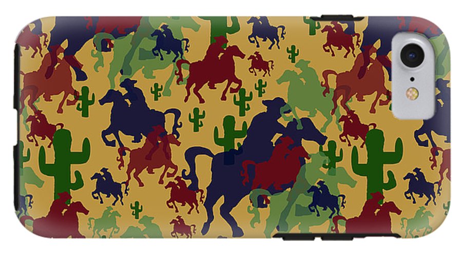 Cowboys Pattern - Phone Case