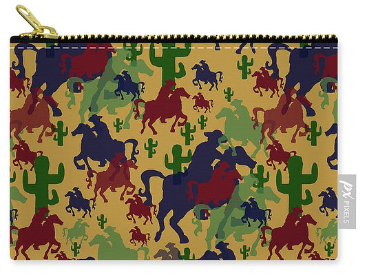 Cowboys Pattern - Carry-All Pouch