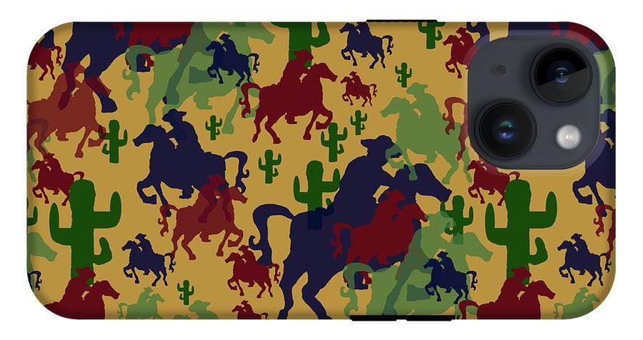 Cowboys Pattern - Phone Case