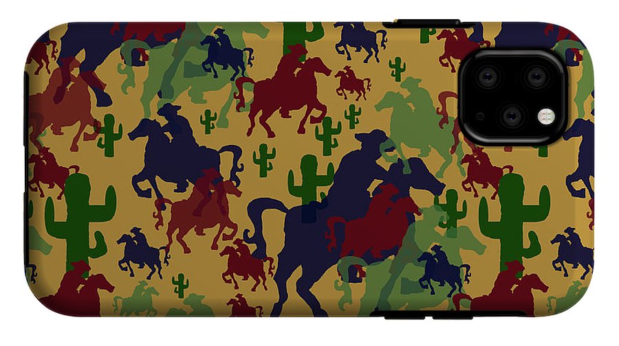 Cowboys Pattern - Phone Case