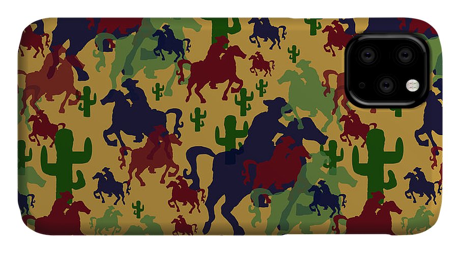 Cowboys Pattern - Phone Case