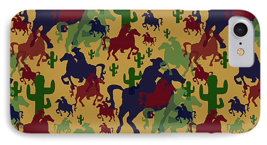 Cowboys Pattern - Phone Case