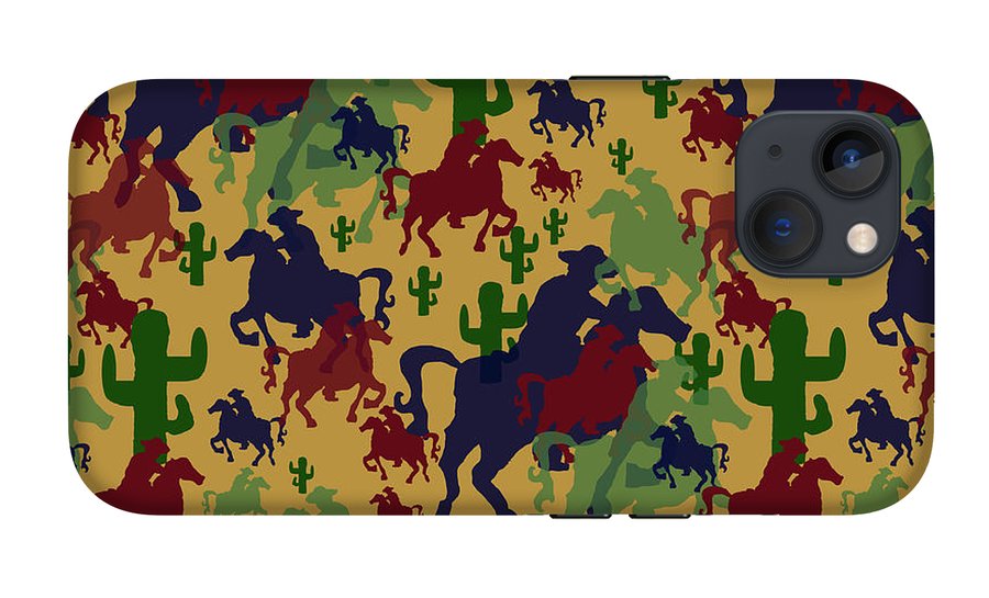 Cowboys Pattern - Phone Case