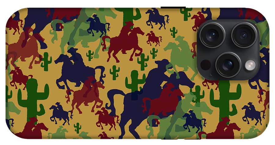 Cowboys Pattern - Phone Case