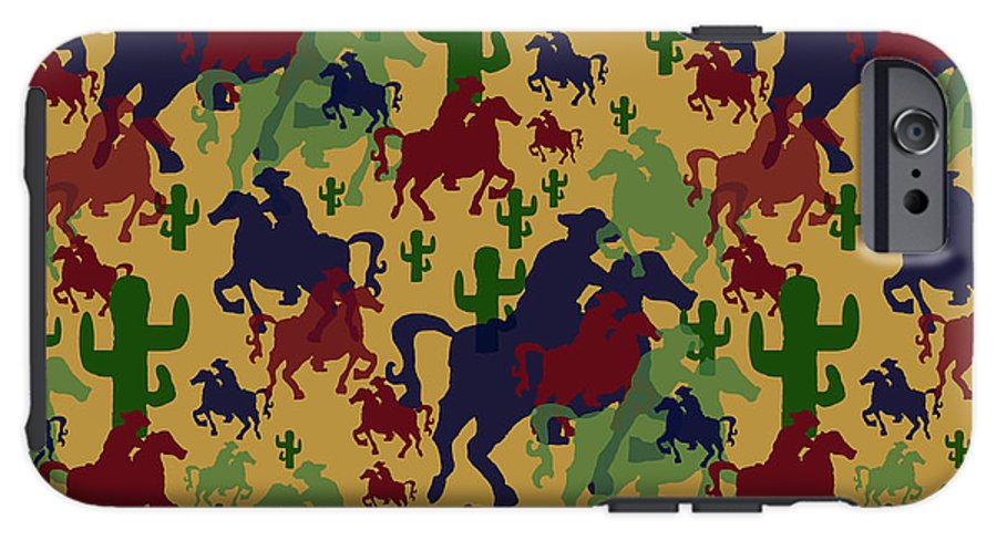 Cowboys Pattern - Phone Case