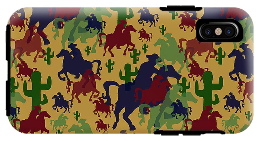 Cowboys Pattern - Phone Case