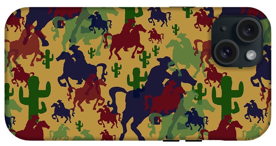 Cowboys Pattern - Phone Case