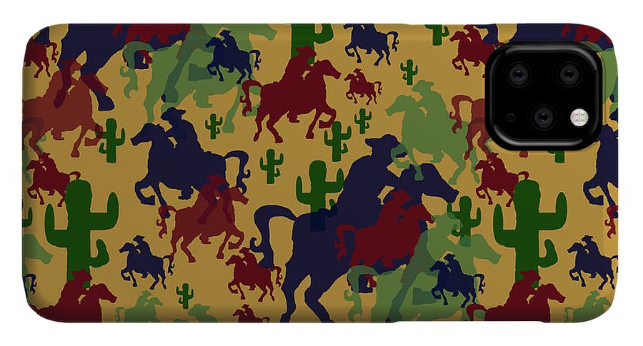 Cowboys Pattern - Phone Case