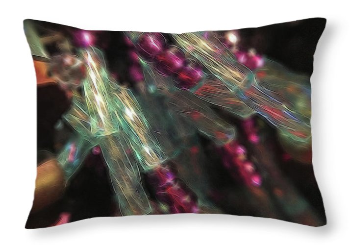 Crafty Jewelry Captures LIght - Throw Pillow