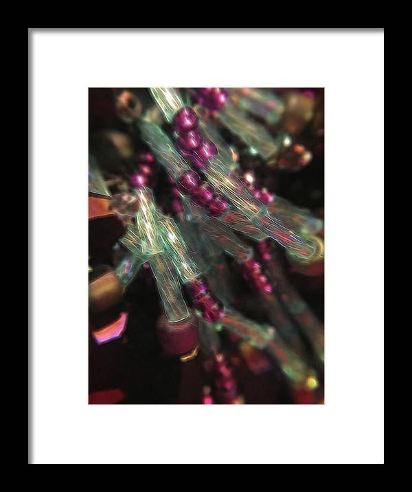 Crafty Jewelry Captures LIght - Framed Print