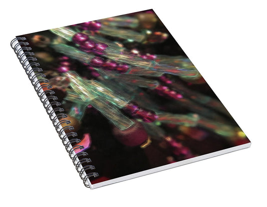 Crafty Jewelry Captures LIght - Spiral Notebook