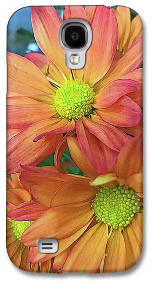 Cream and Pink Flowers Three - Phone Case