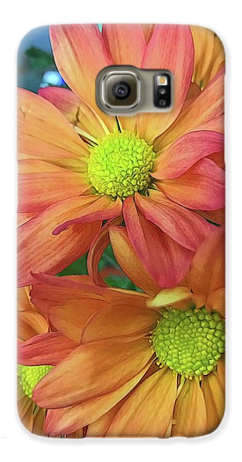 Cream and Pink Flowers Three - Phone Case