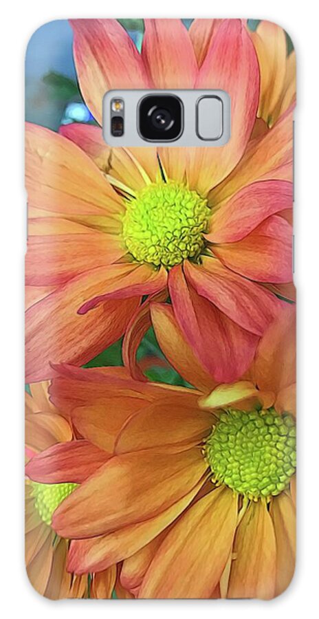 Cream and Pink Flowers Three - Phone Case