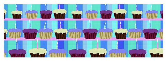 Cupcakes Pattern - Yoga Mat