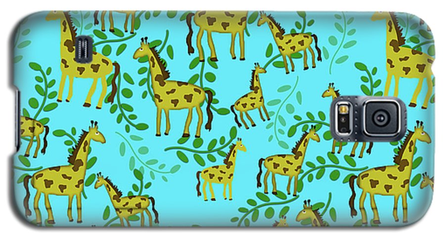 Cute Giraffes Pattern - Phone Case